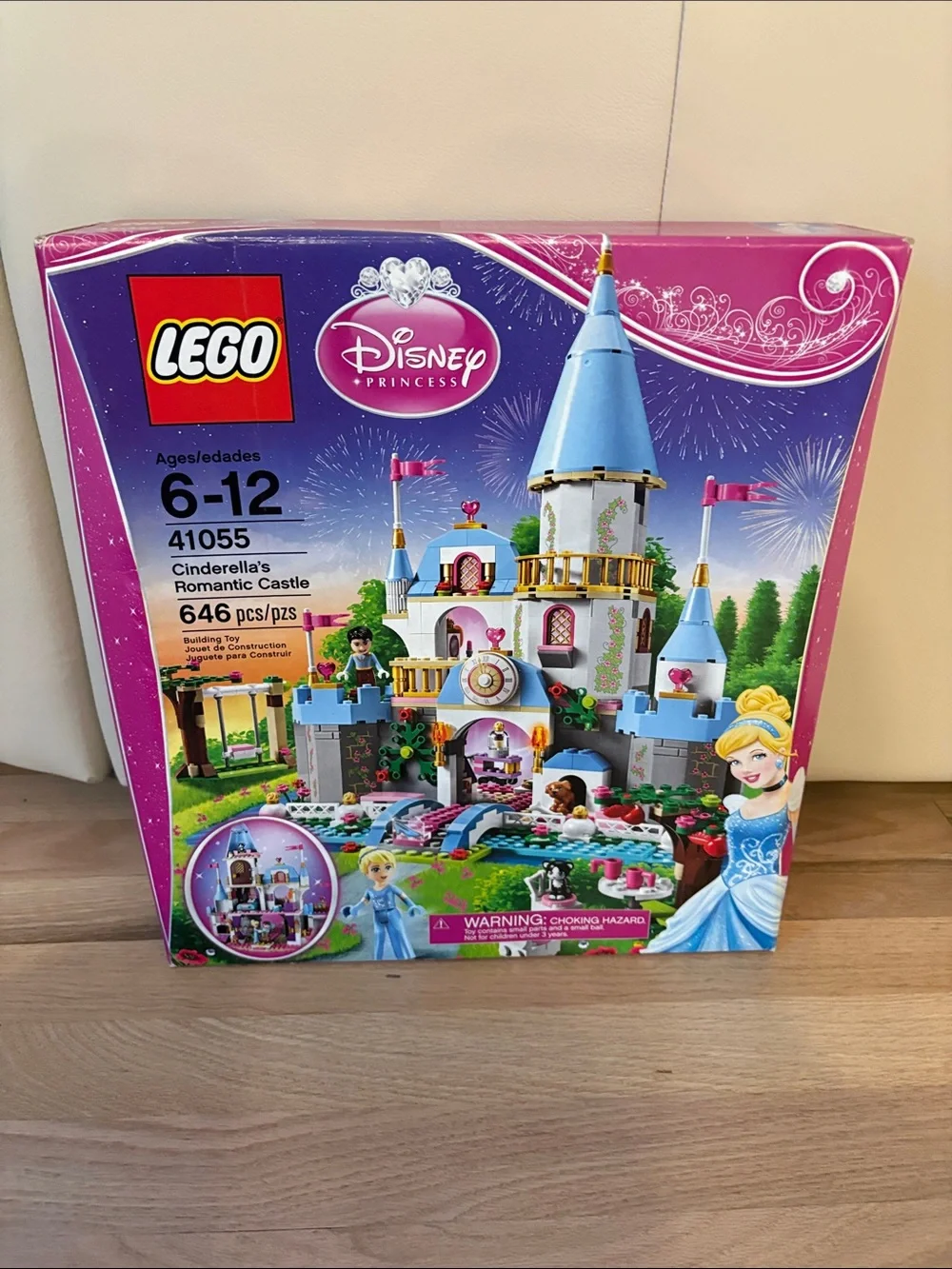 Lego Disney Princess Castle in Pink and Blue